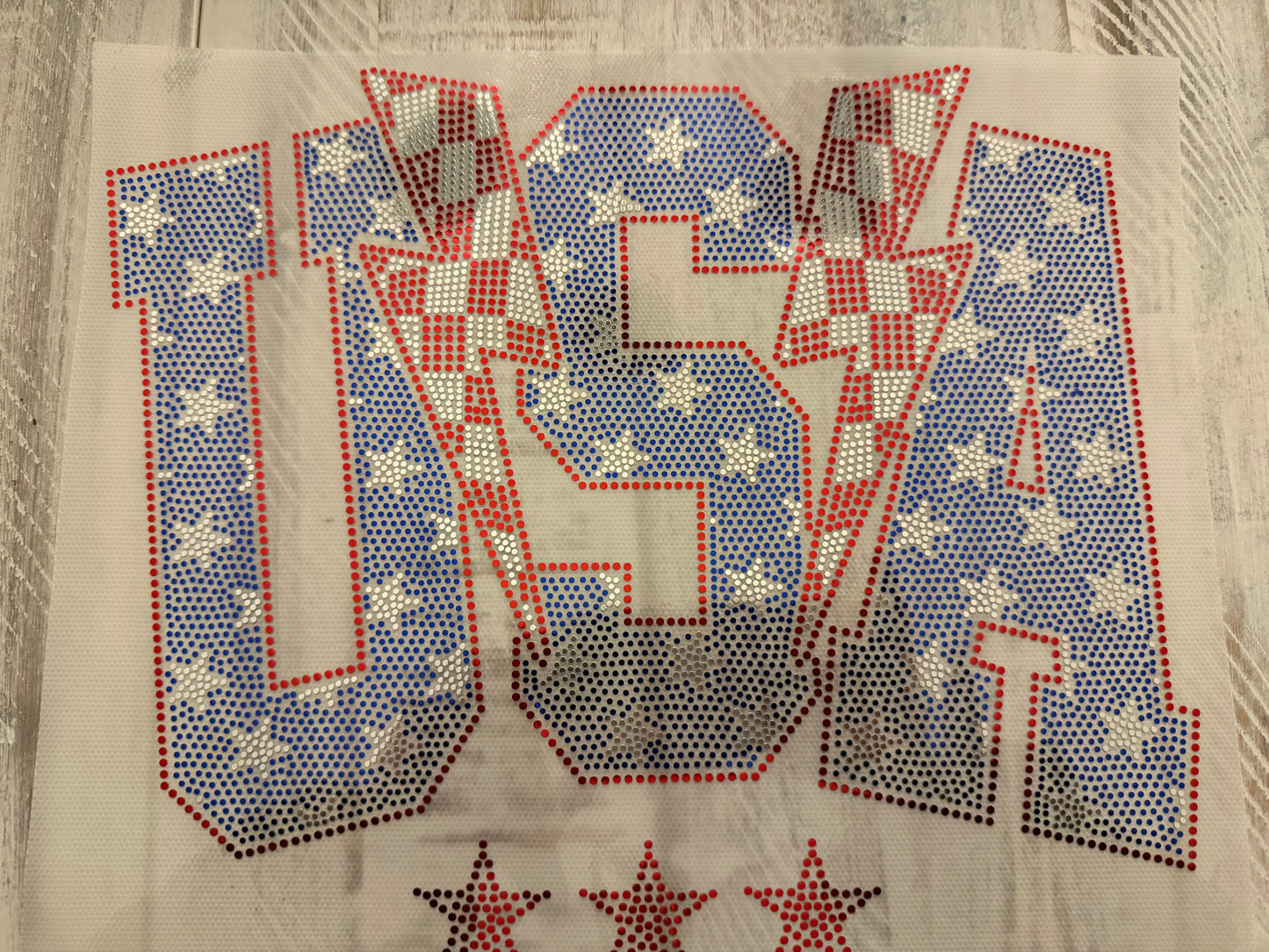 USA-Spangle transfer