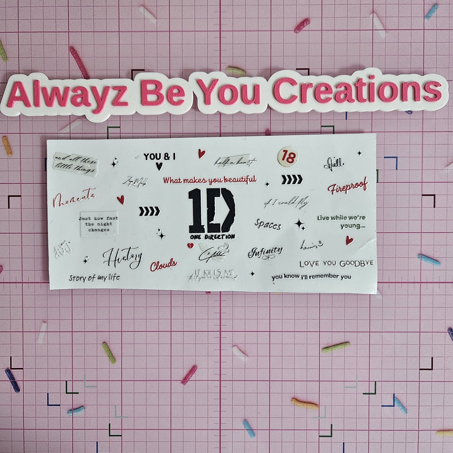 One Direction Sticker