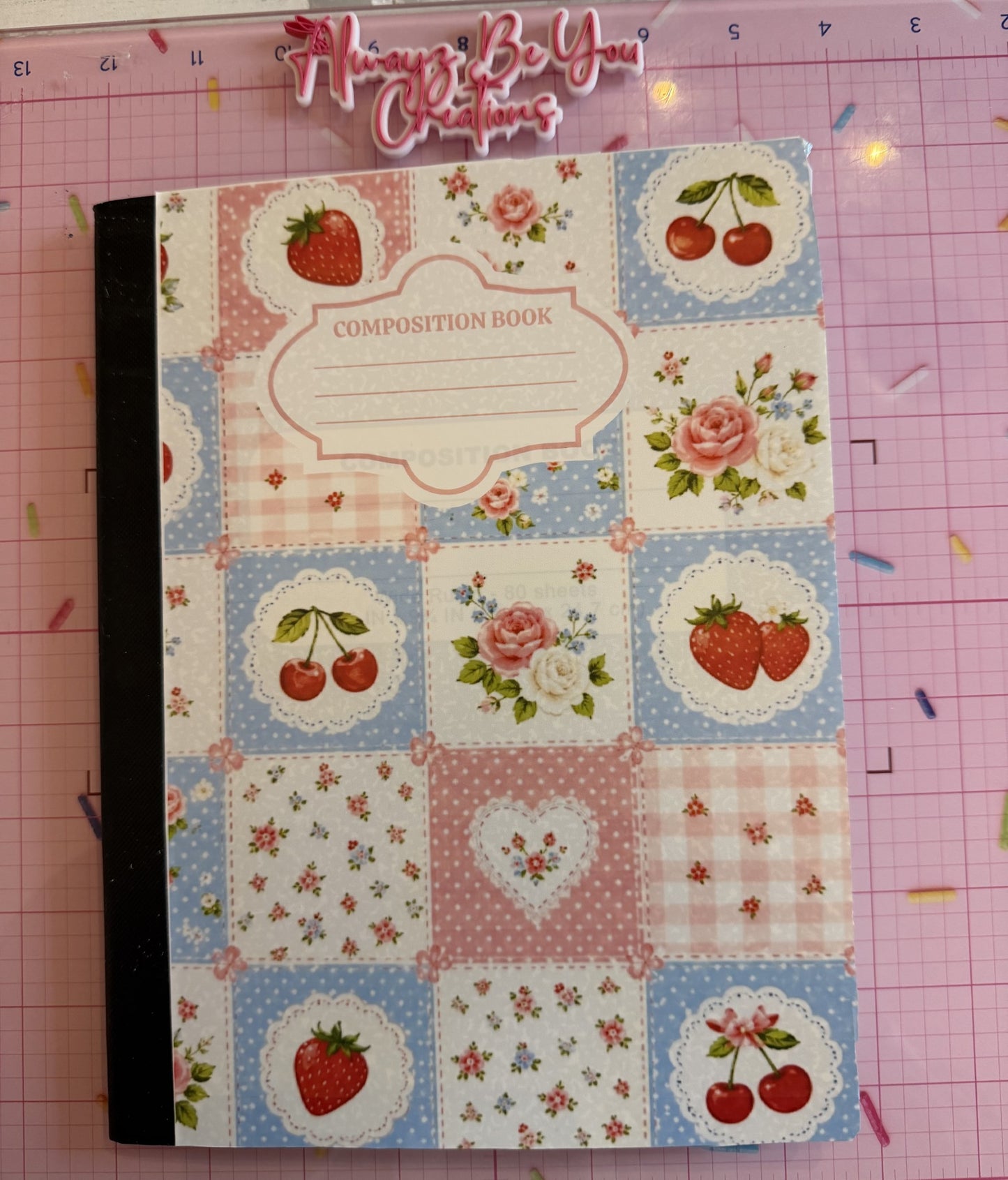 Strawberry Patch Notebook
