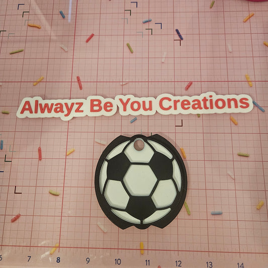 Soccer Straw topper