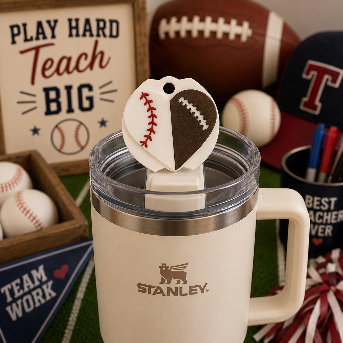 Baseball & Football Love