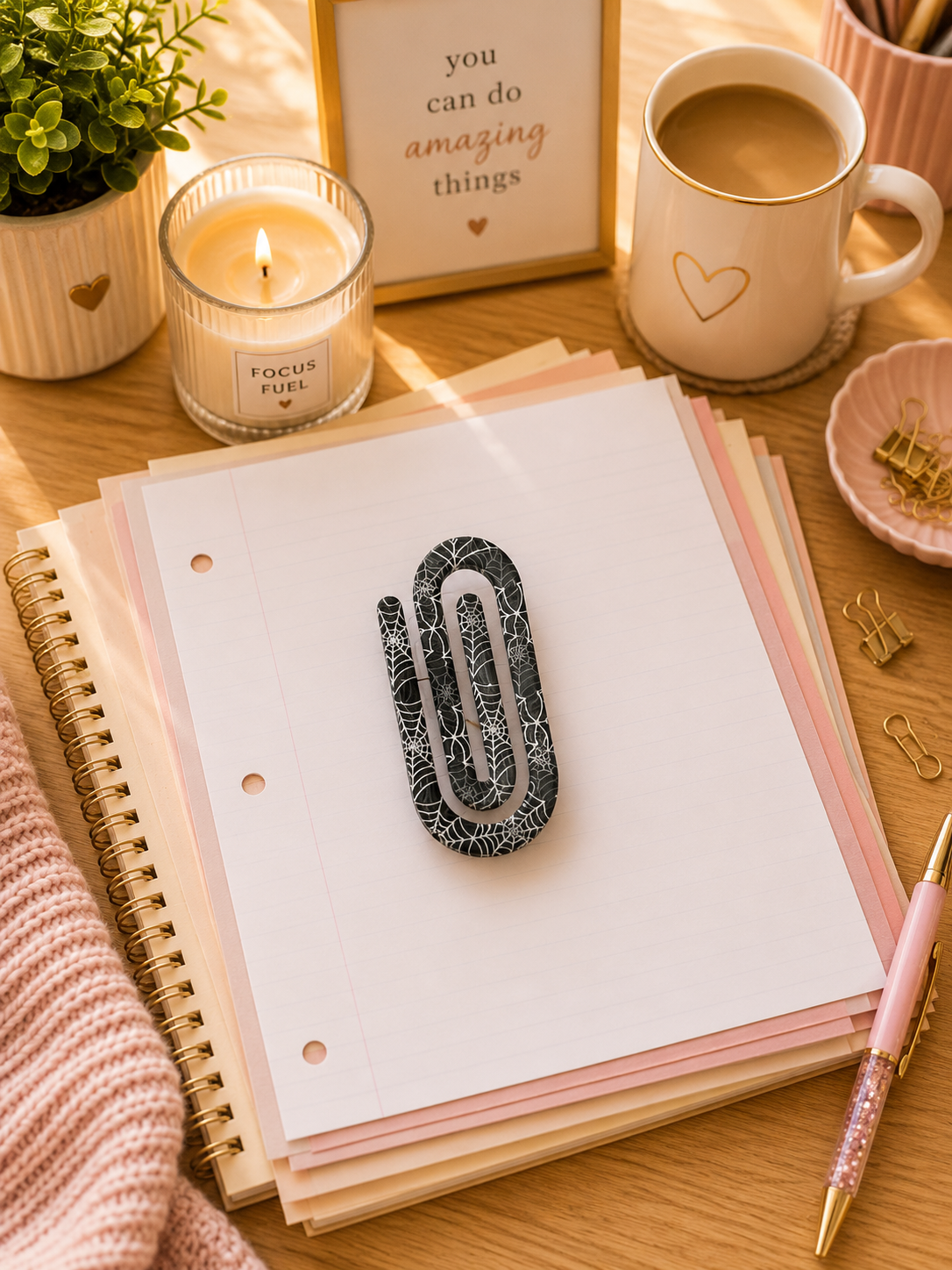 Halloween Themed paper clips
