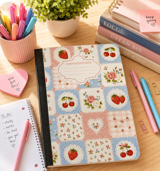 Strawberry Patch Notebook