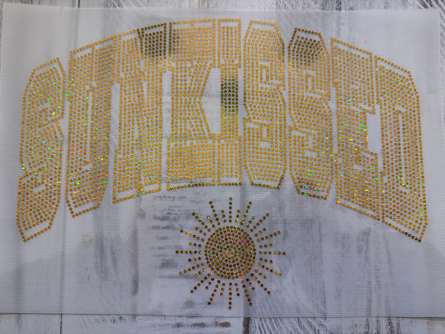 Sunkissed-Spangle transfer