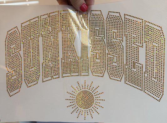 Sunkissed-Spangle transfer