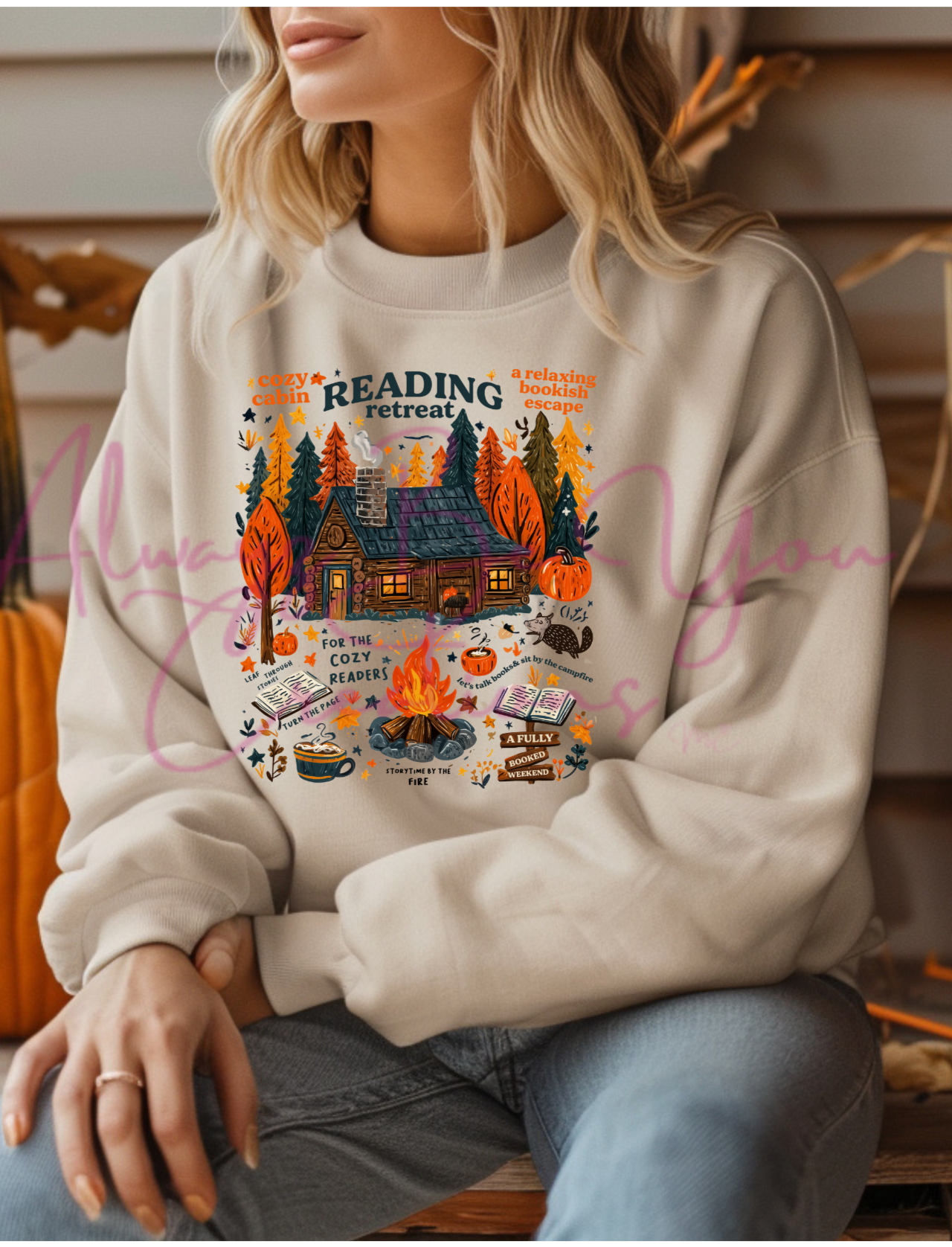 Reading Retreat Sweatshirt BUNDLE