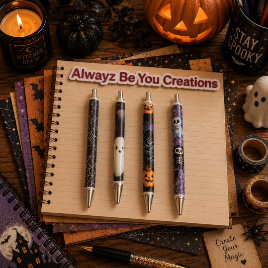 Halloween Themed Pens