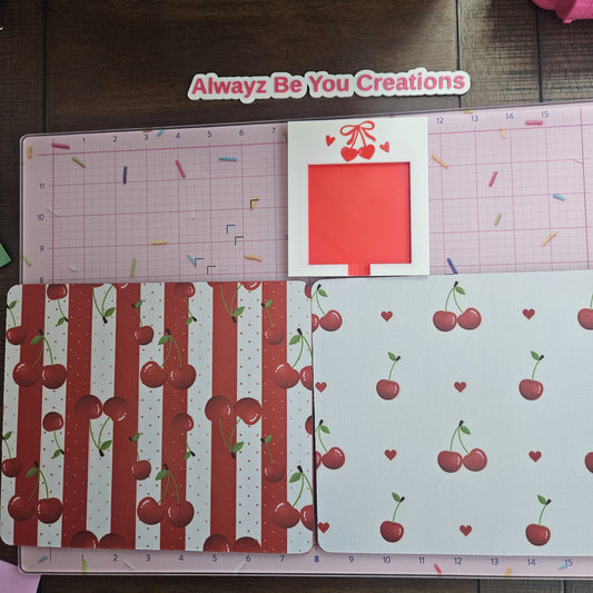 Cherry Notepad Set