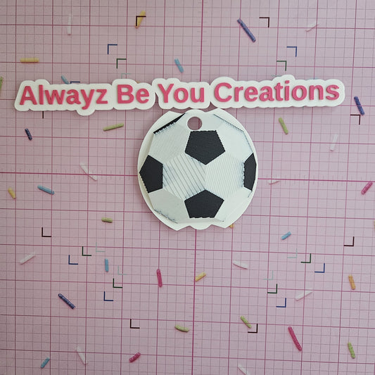 Soccer Straw Topper